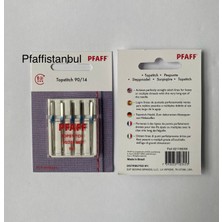Pfaff Büyük Delikli, Metalik ( Sim ) Iplik Iğnesi 14 No. (1 Paket=5 Adet) (821196096)