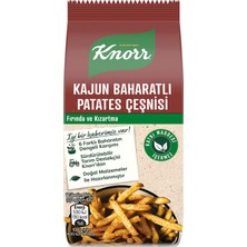 Knorr Kajun Baharatlı Patates Çeşnisi 4 Adet – Acılı ve Aromatik Lezzet, Pratik Sos Çeşnisi