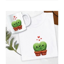 Zeepy Dizayn Sevgililer Gününe Özel Kupa ve Tişört Hediye Seti