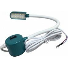 Mavi Makina Dikiş Makinası Mıknatıslı Spiralli LED Lamba