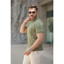 Etiler Collection Erkek Hemşire Yaka Kısa Kollu Tişört