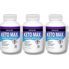 Keto Max Destekleyici Doğal Ürün 30'lu x 3 Adet