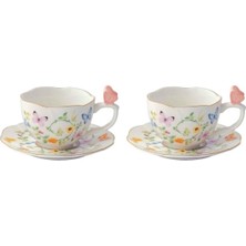 Easy Life 2'li Porselen Kahve Fincan Seti 120 ml