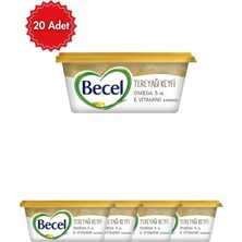Becel Tereyağı Keyfi Omega 3 Zengini Kahvaltılık Yağ 250 G x 20 Adet