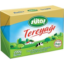 Kebir Sütaş Tereyağı 200 G X8 Paket – Kahvaltı ve Yemekleriniz Için Lezzet Garantili