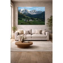 Alp Dağları Dolomit Zirveleri Kanvas Tablo