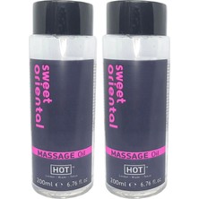 Sweet Oriental Aromalı Rotik Aromaterapi Masaj Yağı 400ML x 2 Adet