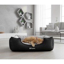 Feyza Design Yıkanabilir Kedi ve Köpek Yatakları, Yüksek Kalite Kumaş ile Rahat ve Konforlu