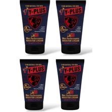 Süper Y-Plus Kırmızı Kore Ginsengli Natural Men Booster Cream 50 ml x 4 Adet