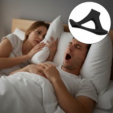 Multi Trendy Horlama Önleyici Bant Lastikli Ayarlanabilir Horlama Bandı Çene Kapatma Bandajı Uyku Bandı