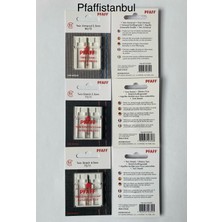Pfaff Çift Iğne Seti  3'lü