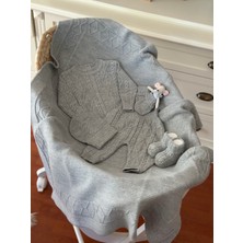 Florije Baby 10 Parça Triko Yenidoğan Bebek Seti – Gri