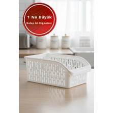 Effe Home 1 No Büyük Buzdolabı Raf Düzenleyicisi 29X20X13 cm