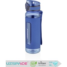 Uzspace Silikon Gövde Trıtan Su Matarası - 520 Ml.