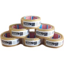 Tesa Koli Bandı 45 mm x 100 mt Şeffaf Doğal Kauçuk - 6 Adet