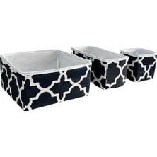 PremiumPort 3'lü Çekmece Iç Çamaşır Organizer Seti, Çocuk Odası Saklama Kutuları