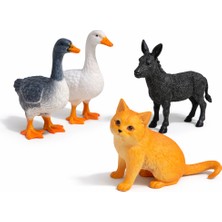 Toyska Çiftlik Hayvanları Figür Seti - 4 Parça