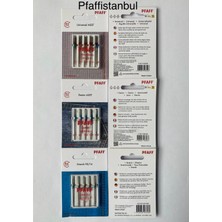 Pfaff Standart,kot,jarse Iğne Seti3'lü
