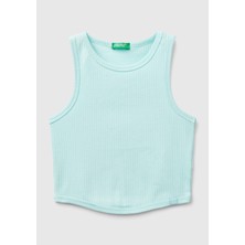 United Colors Of Benetton Çok Renkli Kız Çocuk Kj_fitilli Crop Atlet Model Kodu: ( 31H3CH01F0A7)