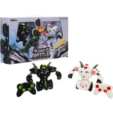 Sunman  J1050A Robot Battle Uzaktan Kumandalı Sesli Işıklı Ikili Dövüşebilen Robot