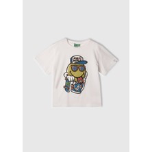 United Colors Of Benetton Erkek Bebek Tshirt 10IH 1/6 Yaş