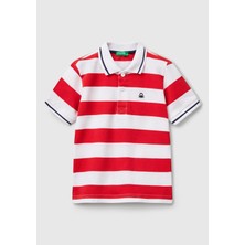 United Colors Of Benetton Erkek Çocuk Polo Yaka Tshirt 1/6 Yaş 300V
