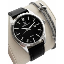 Daniel Klein Deri Kordon Takvimli Kadran 2 Yıl Garantili 3 Atm Dayanıklı Erkek Kol Saati E14272-1