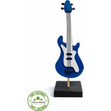 Mini Gitar Dekoru – Ahşap Hediyelik Obje