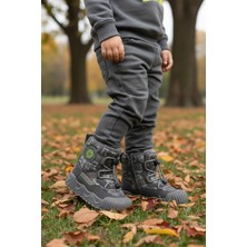 Marco Kids Marcokids 22664 Içi Küklü Soğağa Dirençli Kaymaz Taban Gri Erkek Çocuk Bot