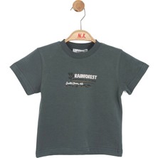 Nk Erkek Bebek Rain Forest Tshirt 1-4 Yaş Yeşil