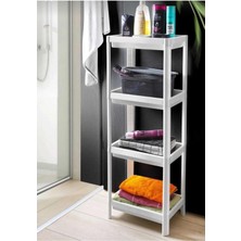 Mutfak Köşesi Vesken 4 Katlı Mutfak Banyo Düzenleyici Raf Ünitesi