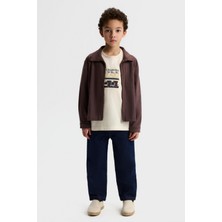 Nk Erkek Çocuk Aztec Ceket 4-8 Yaş Kahverengi