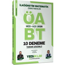 Yediiklim Yayınları Yediiklim Meb Ags Öabt 2026 Ilköğretim Matematik Öğretmenliği Tamamı Çözümlü 10 Deneme