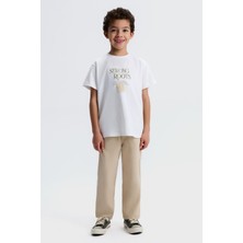 Nk Erkek Çocuk Harley Pantolon 4-8 Yaş Krem