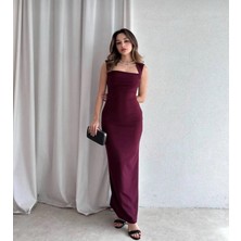 Meecy Kadın Premium Maxi Elbise