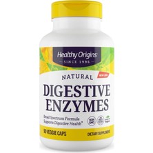 Healthy Origins Digestive Enzymes (Broad Spectrum, Non-Gmo, Gluten Free, Digestive Support), 90 Veggie Caps