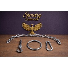 Simurg Salıncak ve Design Makrome Salınca Asma Paratları Set