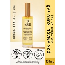 Çok Amaçlı Vegan Kuru Yağ (Yüz, Vücut, Saç) %98 Doğal Içerik |%100 Saf Botanik Yağlar 100 ml