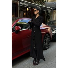 Meecy Uzun Triko Elbise