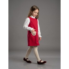 Kız Çocuk Ayı Cepli Jile 2li Takım