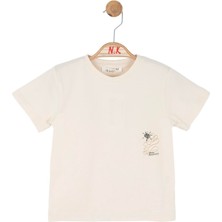 Nk Erkek Bebek More Tshirt 1-4 Yaş Krem