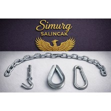 Simurg Salıncak ve Design Makrome Salıncak Asma Aparat Seti