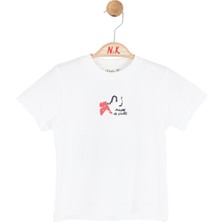 Nk Erkek Bebek Color Tshirt 1-4 Yaş Beyaz
