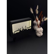 Printanomi Sabret Ey Nefsim Yazılı Masaüstü LED Aydınlatma