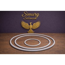 Simurg Salıncak ve Design Makrome Salıncak Yapım Halkası- 90*100*40 Cm-