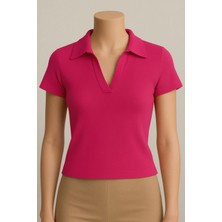 Meecy Kadın V Yaka Kaşkorse Bluz