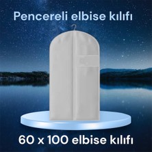 PremiumPort Şeffaf Elbise Kılıfı 60X100, Koruyucu ve Hafif, Egelihome