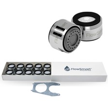 Avantaj Paketi (10’lu) – 2 L/dk Su Tasarruflu Aeratör | %90 Tasarruf | ØF24 Uyumlu