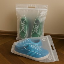 PremiumPort 6'lı Ayakkabı Düzenleyici Poşet, Şeffaf ve Pratik Organizer Seti