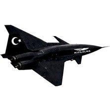 Sticker Usta Kızıl Elma İnsansız Savaş Uçağı Sticker 03016